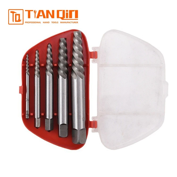 5PCS Screw Extractor CRV Material high quality 5PCS Screw Extractor CRV Material high quality
